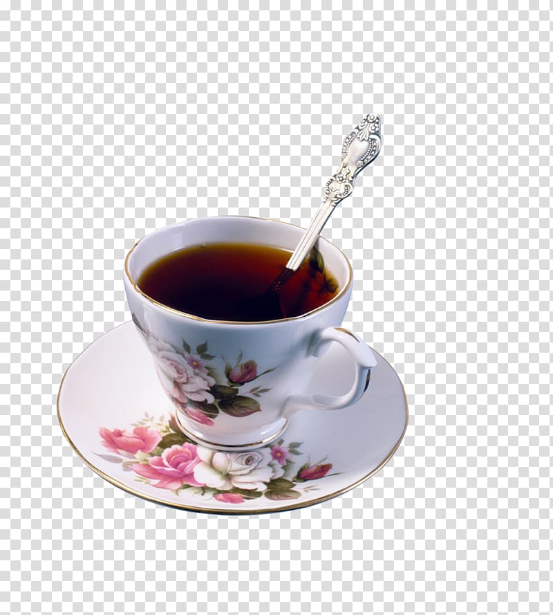 White tea Coffee Cafe Teacup, European-style coffee cup transparent background PNG clipart