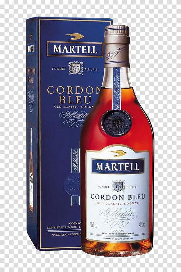 Cognac Distilled beverage Brandy Cordon bleu Martell, cognac transparent background PNG clipart