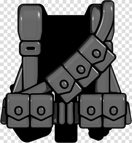 United States of America BrickArms Combat Vest LCV Rifleman [Black] World War II BrickArms Combat Vest WW2 US Rifleman, LEGO WW2 Jeep transparent background PNG clipart