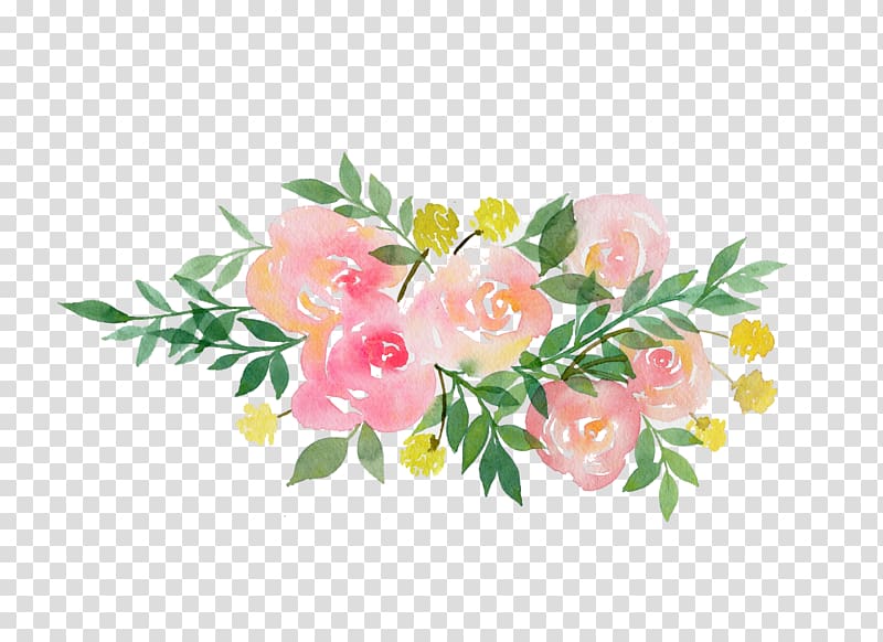 painting of flowers, Garland Flower Pregnancy , garland transparent background PNG clipart