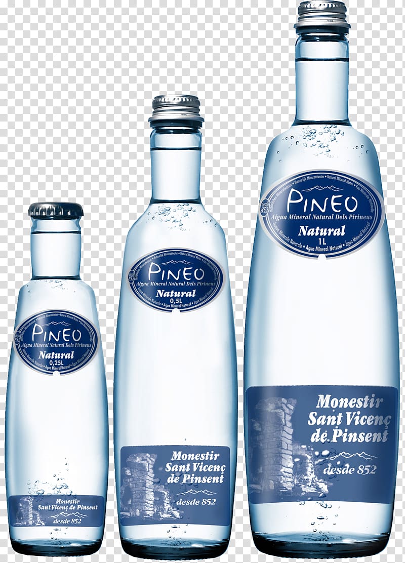 Mineral water Bottled water Gerolsteiner Brunnen, atmospheric transparent background PNG clipart