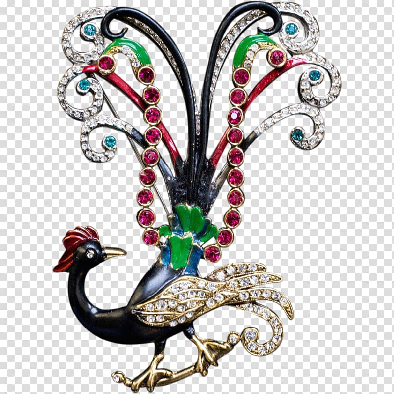 Body Jewellery Clothing Accessories Brooch Fashion, peacock transparent background PNG clipart