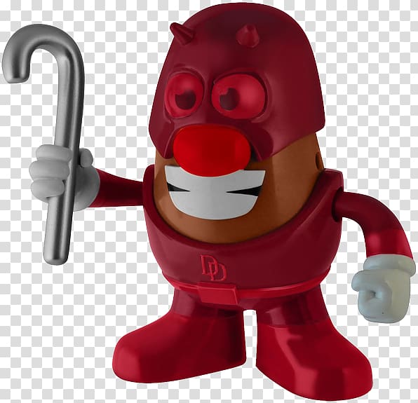 Mr. Potato Head Daredevil Vision Toy Marvel Comics, Daredevil transparent background PNG clipart