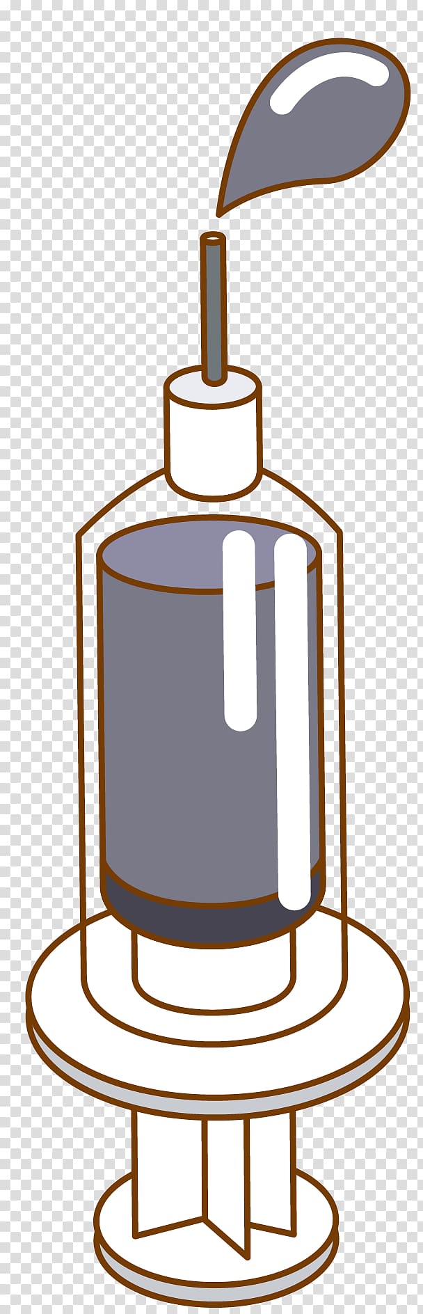Syringe Cartoon , syringe material transparent background PNG clipart