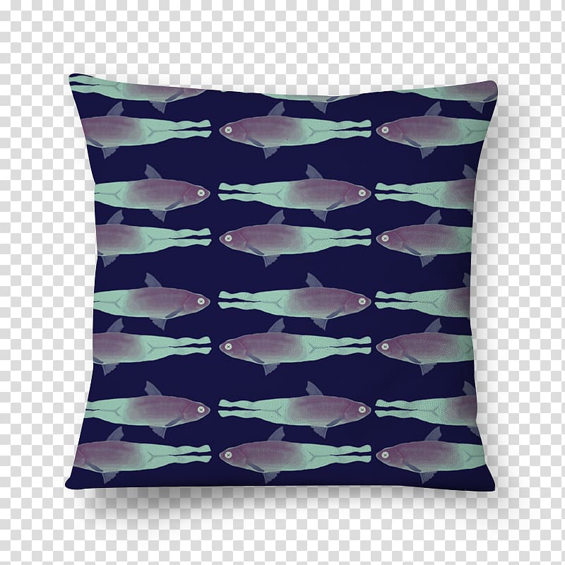 Cushion Throw Pillows Mermaid Art, Alinha Azul Peixe Cristao transparent background PNG clipart