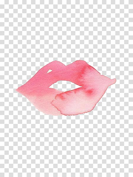 Pink White Color Rose PISO 21, Pink Lips transparent background PNG clipart