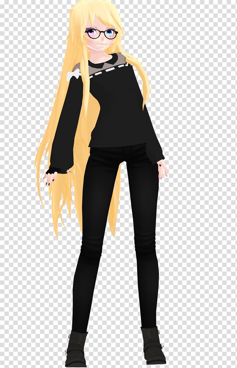 Leggings Shoulder Sleeve Costume Black M, Kirino transparent background PNG clipart