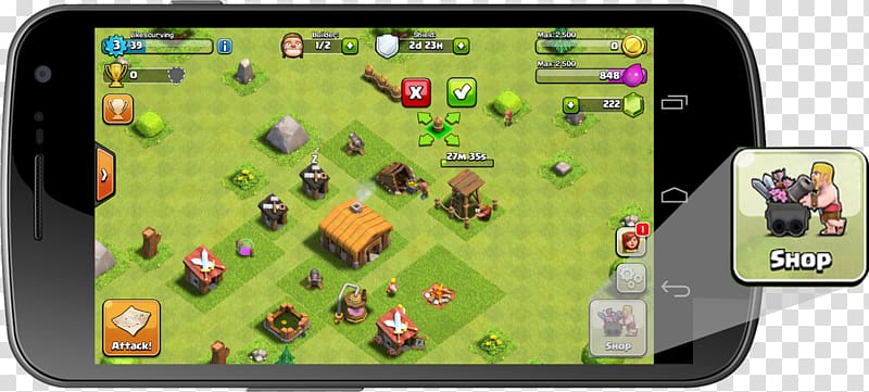 Clash of Clans Strategy game Supercell Smartphone, hay day transparent background PNG clipart
