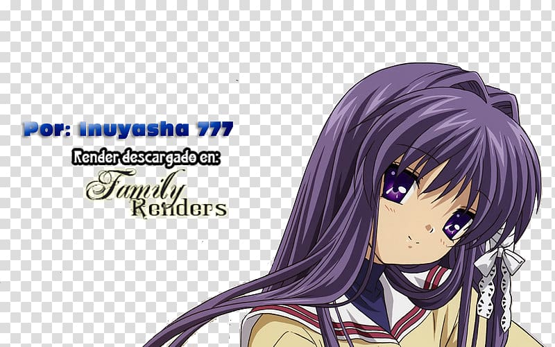 Clannad Tomoya Okazaki Nagisa Furukawa Kyou Fujibayashi, others, cg  Artwork, black Hair, fictional Character png