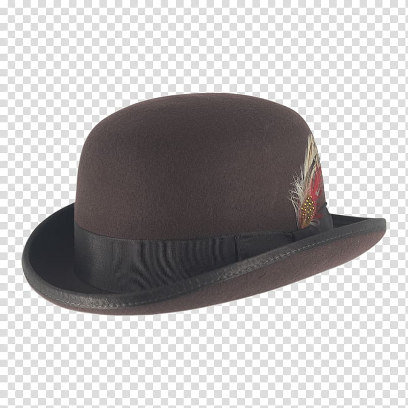 Bowler hat transparent background PNG clipart