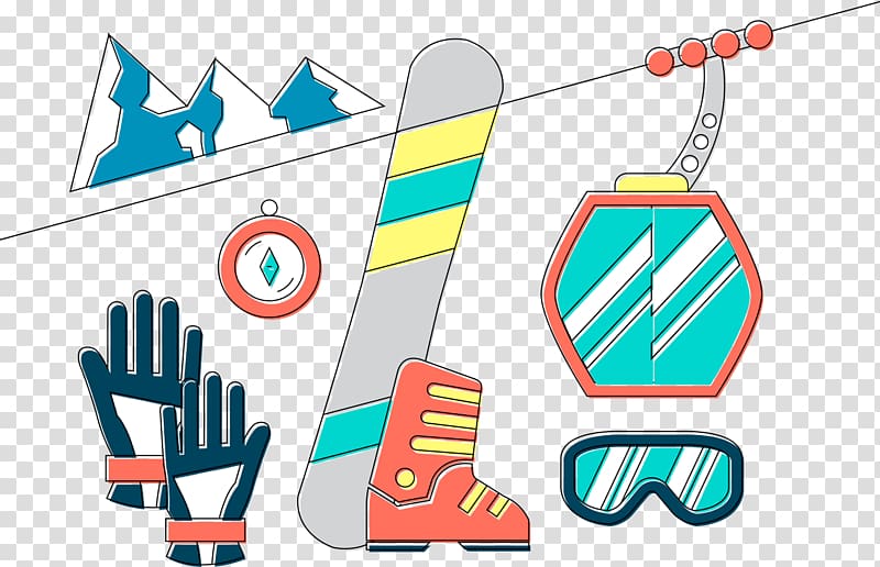 Skiing Winter sport Snowboarding, Roller skating equipment transparent background PNG clipart