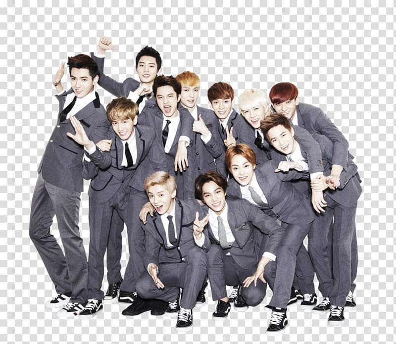 EXO K-pop XOXO Overdose Together, others transparent background PNG clipart