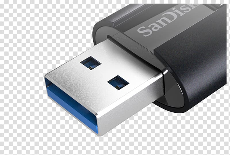 SanDisk Extreme Pro USB USB Flash Drives SanDisk Ultra Flair USB 3.0 Flash Drive, USB transparent background PNG clipart