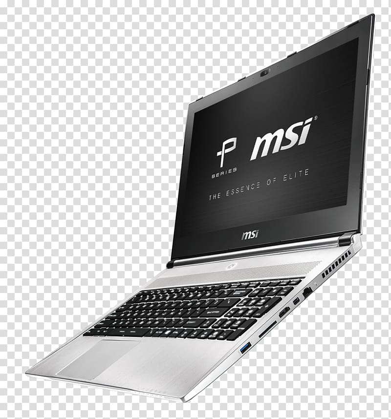 Netbook Laptop MSI PX60 Prestige Computer, Laptop transparent background PNG clipart