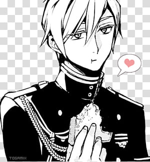 Seraph of the End Manga Anime Shinya, manga transparent background PNG clipart thumbnail