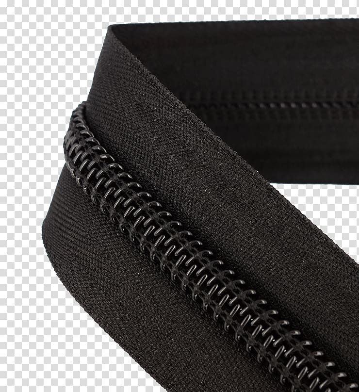 Zipper Plastic YKK Prym Black, zipper transparent background PNG clipart