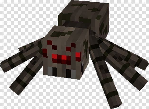 Minecraft Spider Video game Mob Skeleton, minecraft mob transparent background PNG clipart