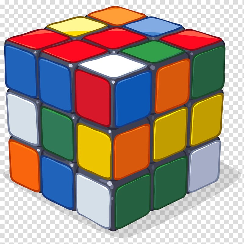 Problem solving Rubik\'s Cube Toy Game, cube transparent background PNG clipart