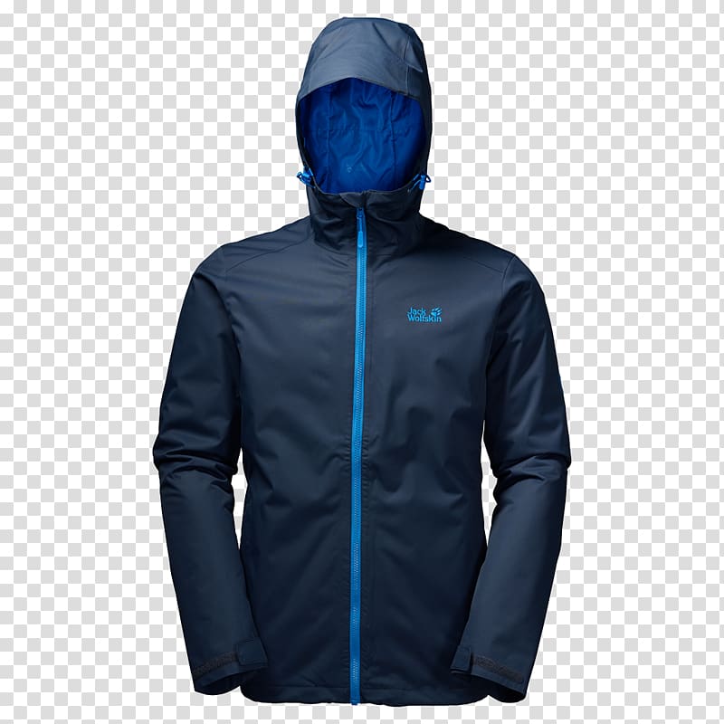 Jacket Coat Jack Wolfskin Clothing Midnight blue, jacket transparent background PNG clipart