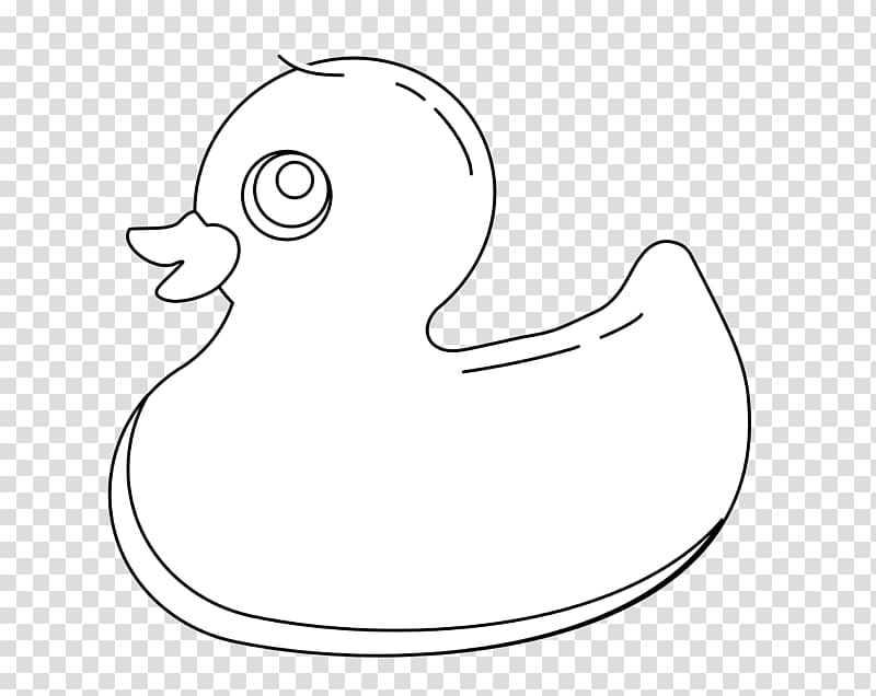 Rubber duck American Pekin Black and white , Duck White transparent background PNG clipart
