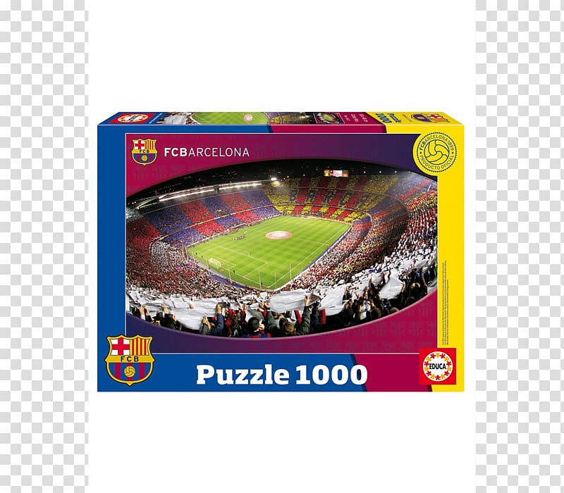 Camp Nou FC Barcelona Stadium Jigsaw Puzzles Educa Borràs, fc barcelona transparent background PNG clipart