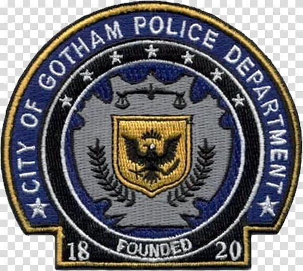 Batman Gotham City Police Department Badge, gotham-city transparent background PNG clipart