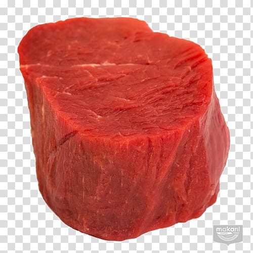 Beef tenderloin Angus cattle Roast beef Meat, fillet transparent background PNG clipart