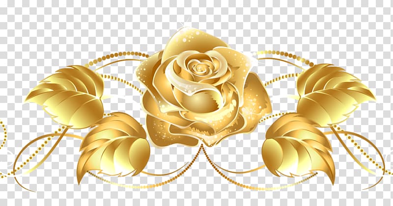 Rose Gold Flower , rose transparent background PNG clipart