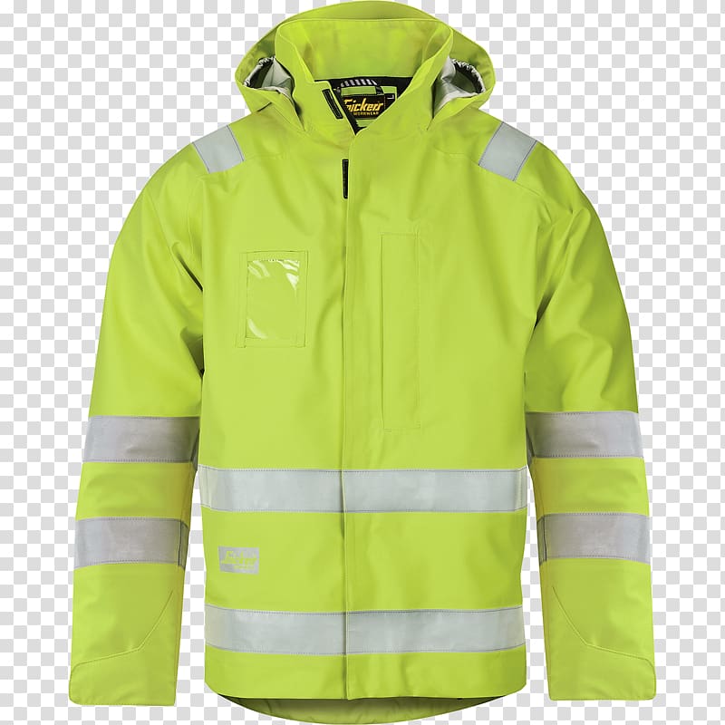 Jacket Workwear High-visibility clothing Raincoat, snickers transparent background PNG clipart