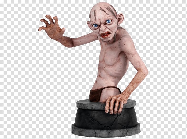 Gollum The Lord of the Rings The Hobbit Bust Samwise Gamgee, Gemma Teller Morrow transparent background PNG clipart