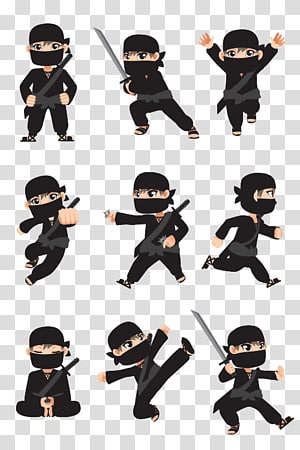 Ninja Cartoon png download - 1000*1000 - Free Transparent Ninja