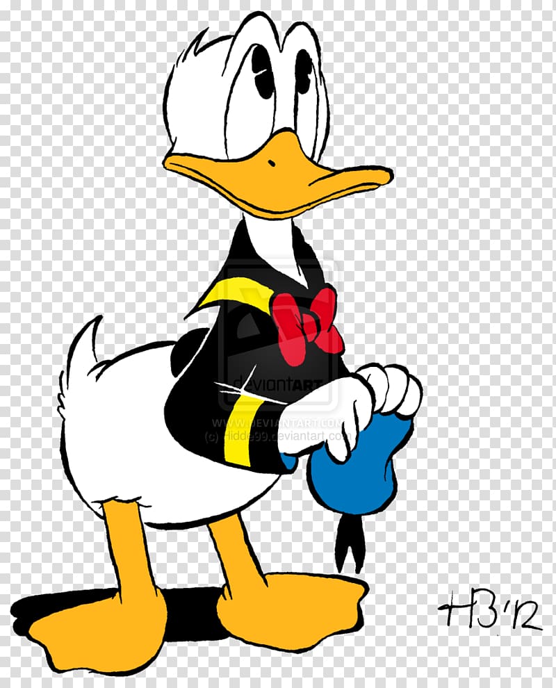 Donald Duck Daisy Duck Mickey Mouse Daffy Duck, DUCK transparent background PNG clipart