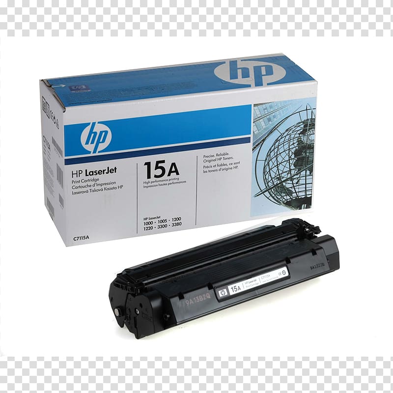 Hewlett-Packard HP Q2612A Black Toner Cartridge Ink cartridge, hewlett-packard transparent background PNG clipart