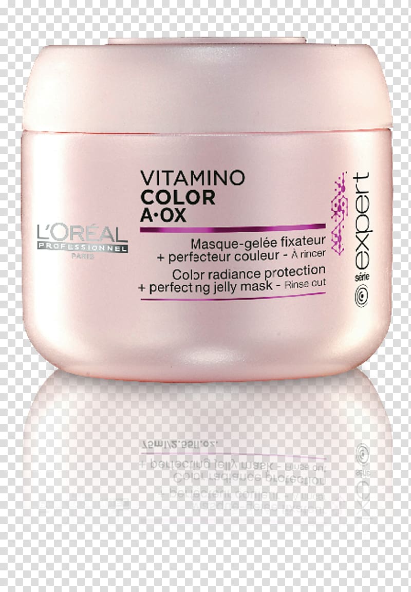 L\'Oréal Professionnel Série Expert VITAMINO COLOR A-OX Shampoo L\'Oréal Professionnel Série Expert VITAMINO COLOR A-OX Color Radiance Protection + Perfecting Jelly Masque Hair Care, hair transparent background PNG clipart