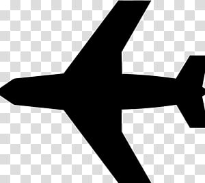 Airplane Black and white , airplane transparent background PNG clipart thumbnail
