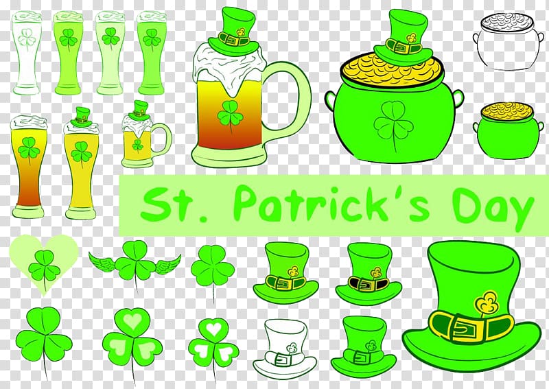 Beer Green , Hat and green beer transparent background PNG clipart