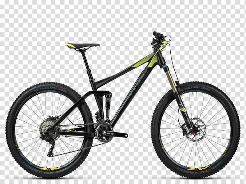 Mountain bike Electric bicycle Enduro Trail, yellow float transparent background PNG clipart