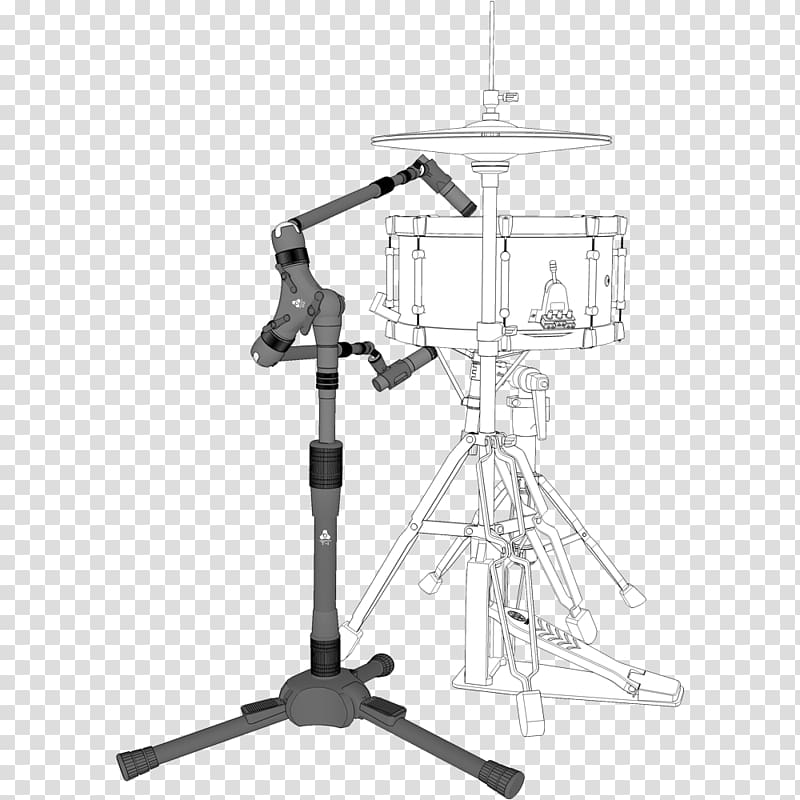 Microphone Stands Snare Drums, microphone transparent background PNG clipart