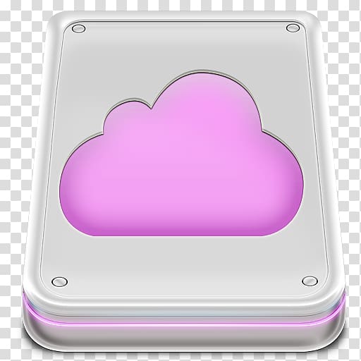 purple and grey cloud card, pink heart purple, Device MobileMe alt transparent background PNG clipart