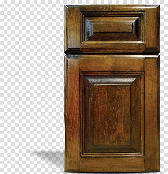Glaze Door Honey Drawer Cupboard, kitchen cabinets transparent background PNG clipart