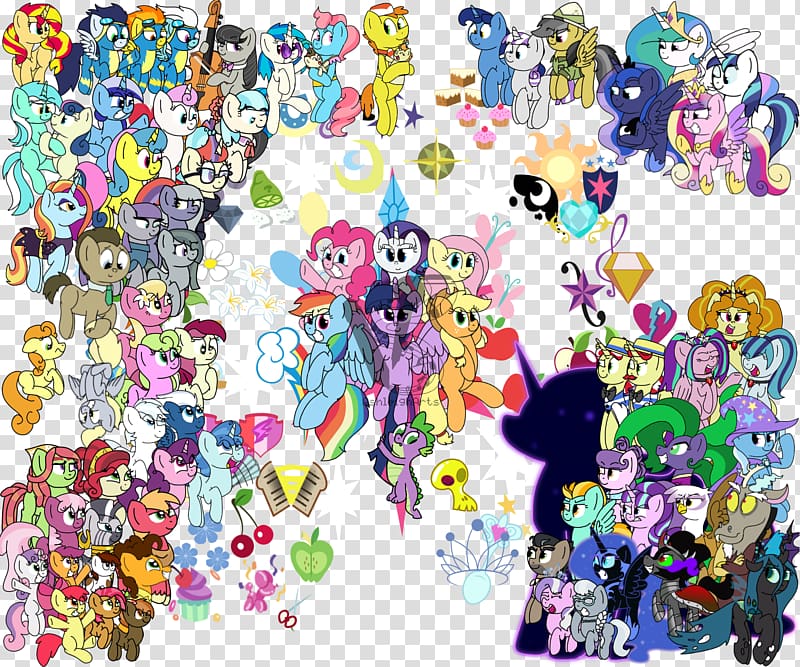 Fluttershy Twilight Sparkle Pony Applejack Pinkie Pie, dazzle light transparent background PNG clipart