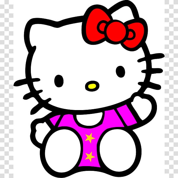 Hello Kitty Online graphics Drawing , Cat transparent background PNG clipart