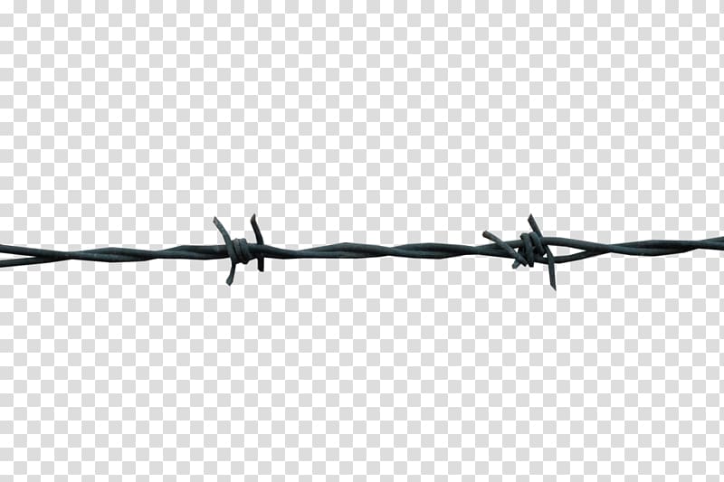Black and white Barbed wire Design, Barbwire transparent background PNG clipart