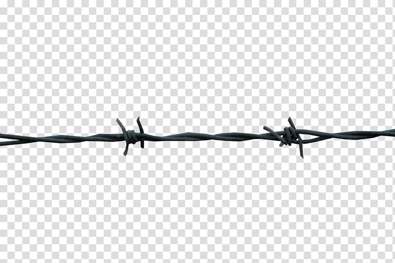 wire fence clipart black and white