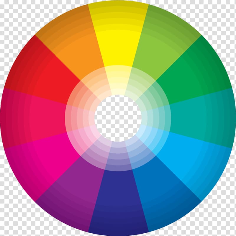 Color wheel Circle Azure HSL and HSV, free triangle transparent background PNG clipart