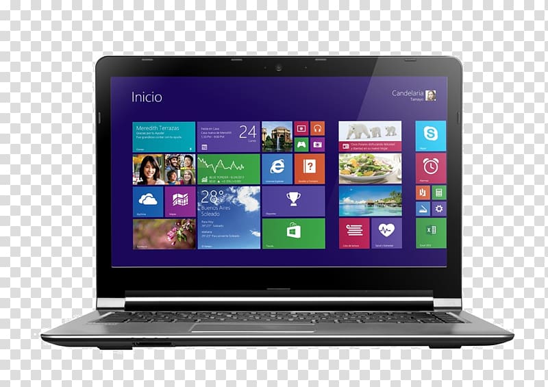 Lenovo Essential laptops IdeaPad Intel Core, Laptop transparent background PNG clipart