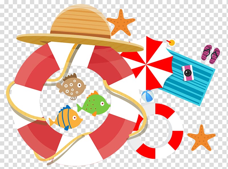 Beach Computer file, Beach swim ring transparent background PNG clipart