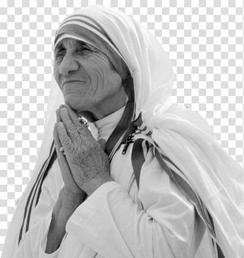 Mother Teresa Kolkata Saint Nun Charity, others transparent background PNG clipart