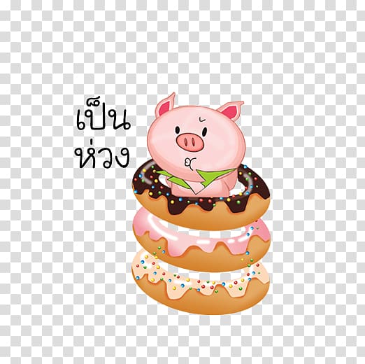 Designer Google Animation, Japan and South Korea cute piglets transparent background PNG clipart