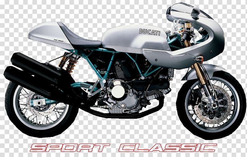 Ducati SportClassic Motorcycle Exhaust system Harley-Davidson XLCR, copier transparent background PNG clipart